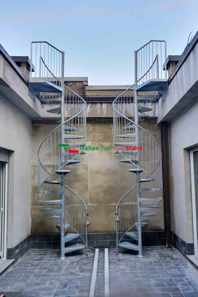 scale a chiocciola per esterno