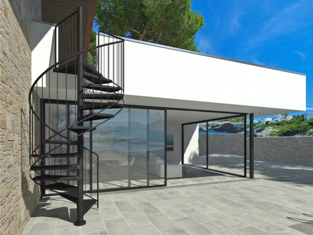 Scala a Chiocciola per esterno: Classic Cfzv